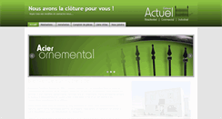 Desktop Screenshot of clotureactuel.com